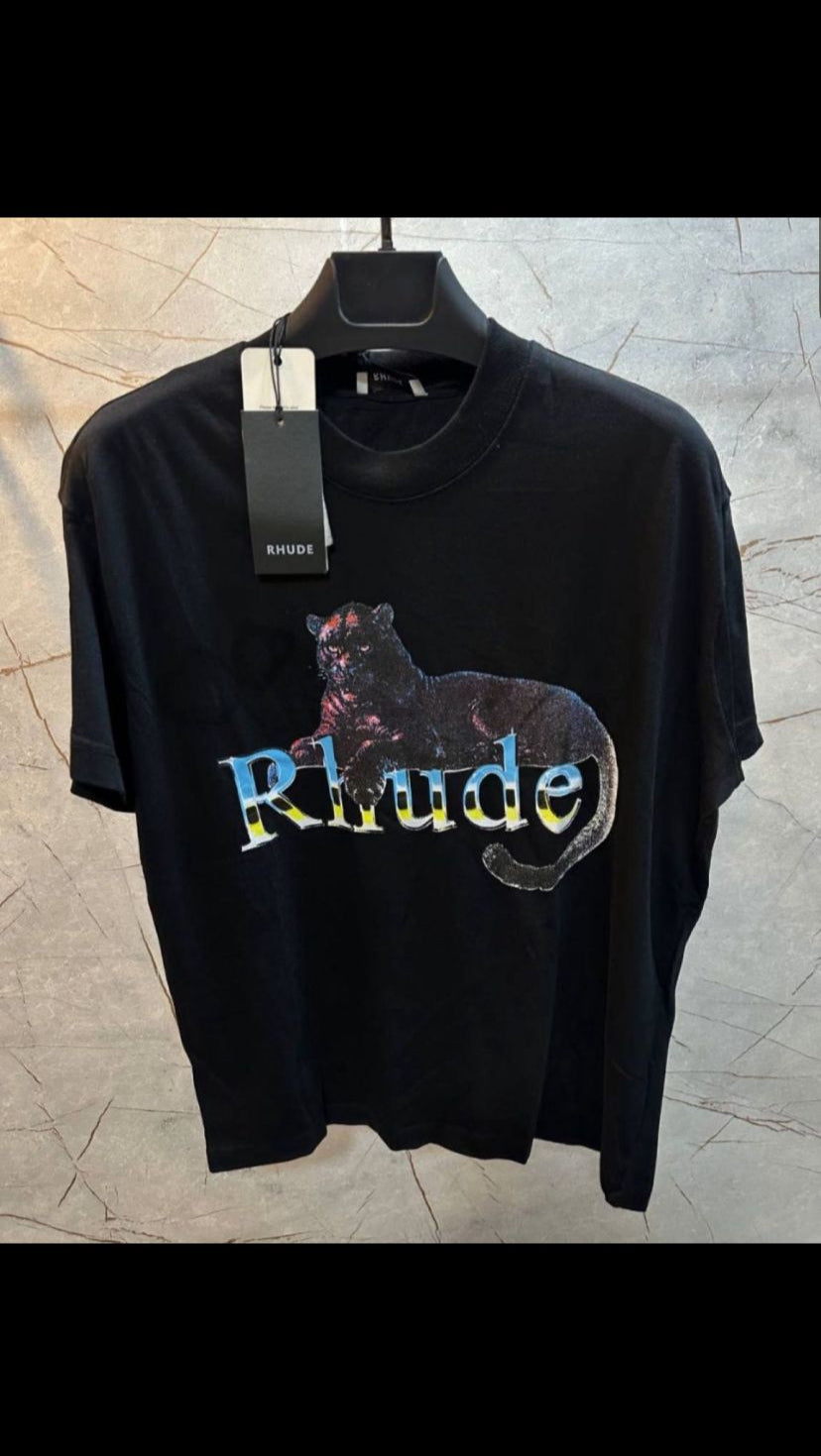 Kısa kollu siyah rhude